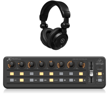 Behringer X-Touch Mini Ultra-Compact Universal USB Controller with