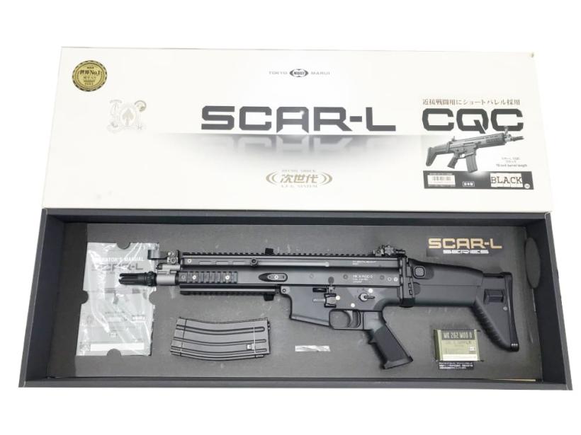 東京マルイ] SCAR-L CQC ブラック 次世代電動ガン (新品取寄)の販売