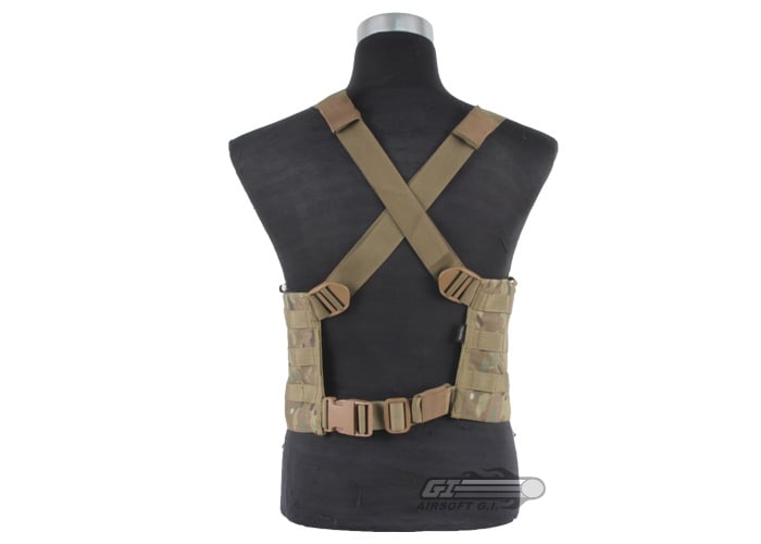 Tru-Spec MOLLE Rack Vest Chest Rig ( Multicam )