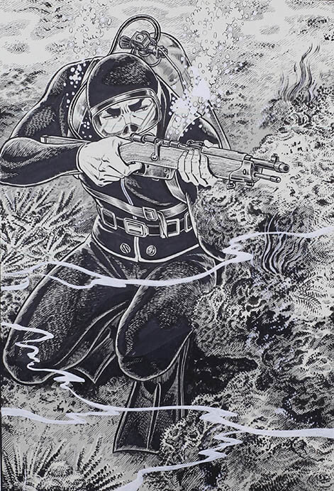 連載50周年記念特別展「さいとう・たかを ゴルゴ13」用件を聞こうか