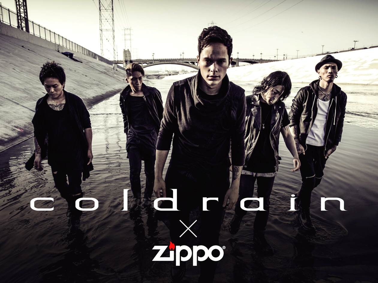 Zippoが「coldrain」とコラボ！ オリジナルライターの販売が決定