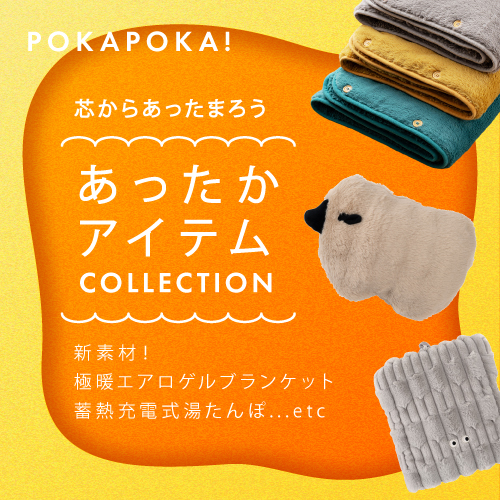 エアロゲルや湯たんぽなどのあったかアイテム特集【東谷（AZUMAYA