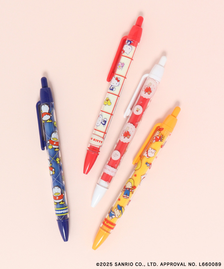 レトロサンリオキャラクターズボールペン ボールペン ペン 文房具