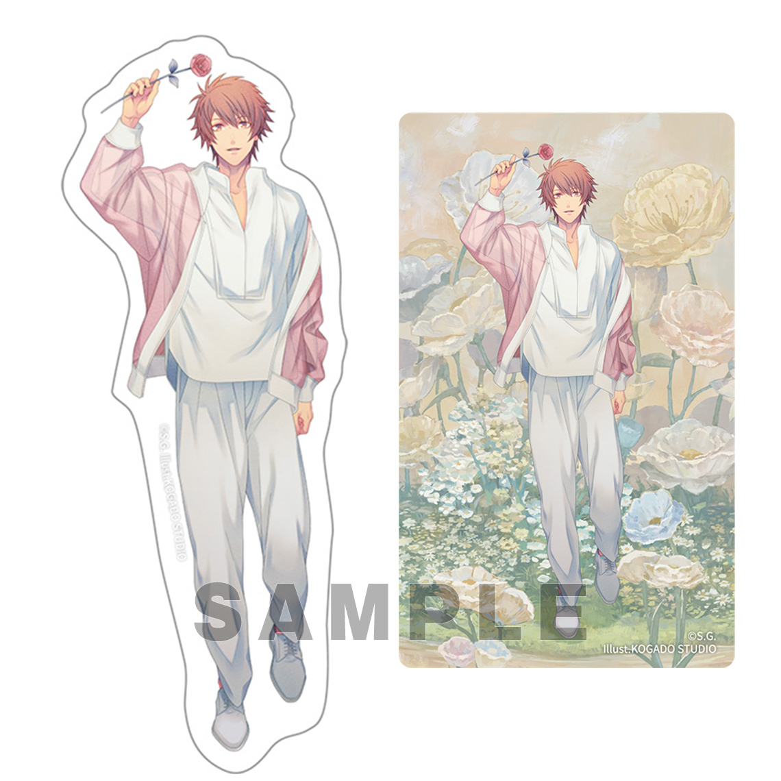 うたの☆プリンスさまっ♪ ステッカーセット Floral Harmony Ver