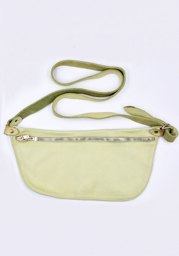 GUIDI Q10M SOFT HORSE FULL GRAIN BELT-BAG CREAM | DOSHABURI Online