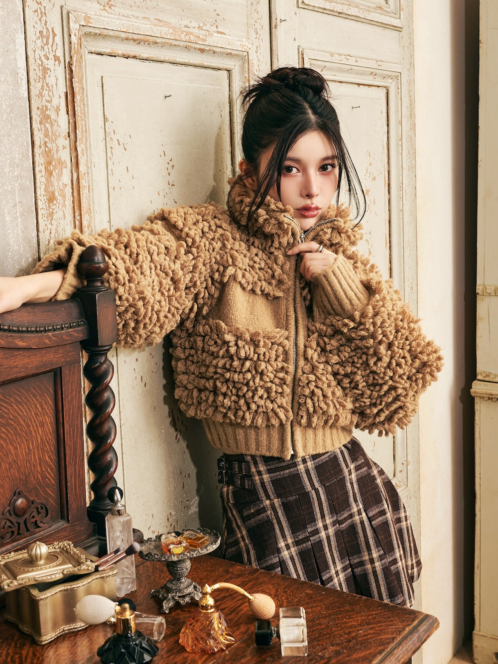 プードルジップカーディガン – Darich (ダーリッチ)