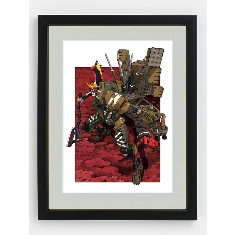 エヴァンゲリオンイラスト展II】複製原画M:ARTPLA初号機 S38 [お届け