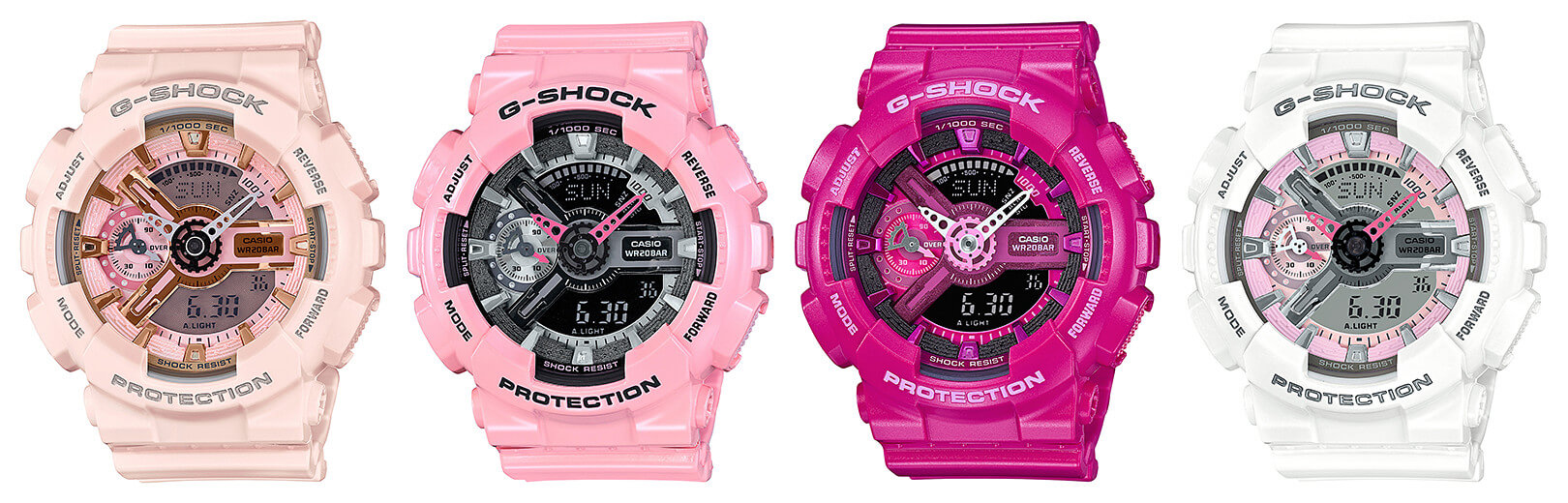 G-Shock GMA-S110MP Pink S Series Watches - G-Central G-Shock Fan Site