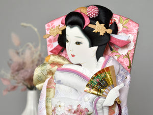 おしゃれ・かわいい・コンパクト羽子板 / 匠一好 / 刺繍10号 A – 人形