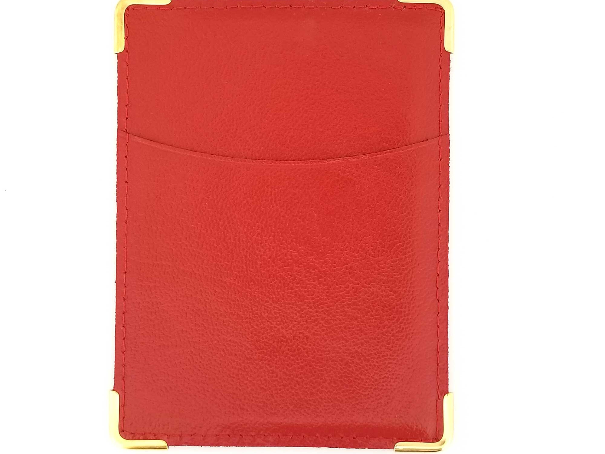 Rolex Red Leather Card Holder Geneve Suisse | Ref: 0101.60.34