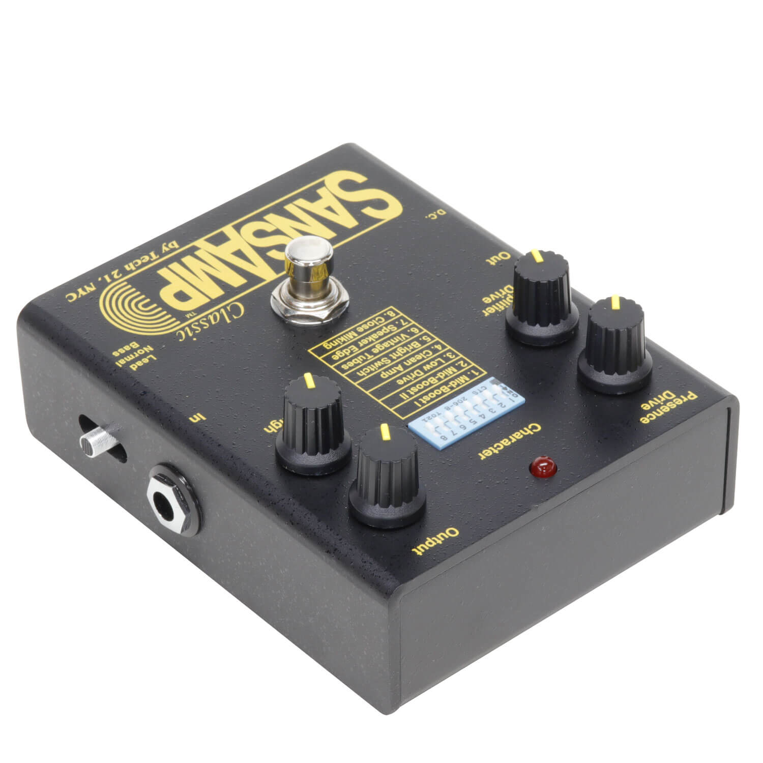 伝説のアナログアンプシミュレーター、SansAmp Classic 再降臨