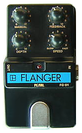 Pearl FG-01 Flanger Schematic Diagram