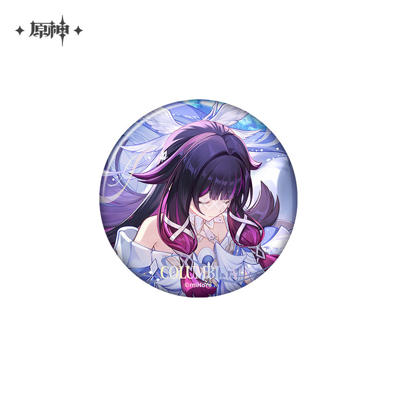 原神 コロンビーナ 缶バッジ 5周年【最終値下げ値】 原神 5周年記念