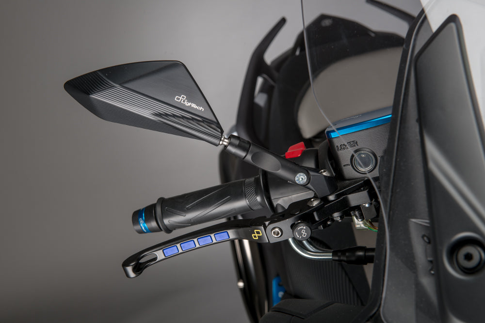 LighTech - アルミニウムミラー レバーマウントタイプ T-MAX 500 / 530