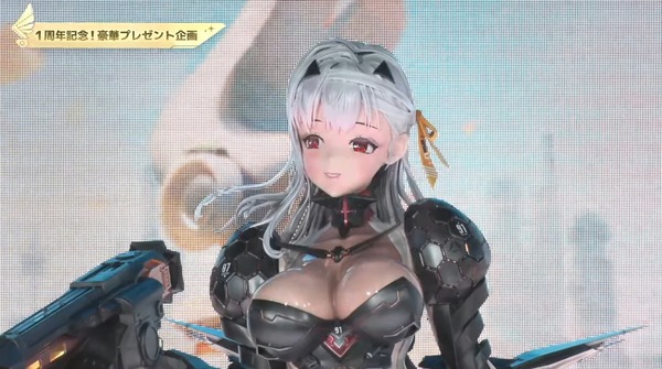 勝利の女神：NIKKE』「モダニア」等身大フィギュアお披露目！しかし