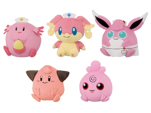 ポケモンの“まんまるぬいぐるみ”がプライズとして1月より登場