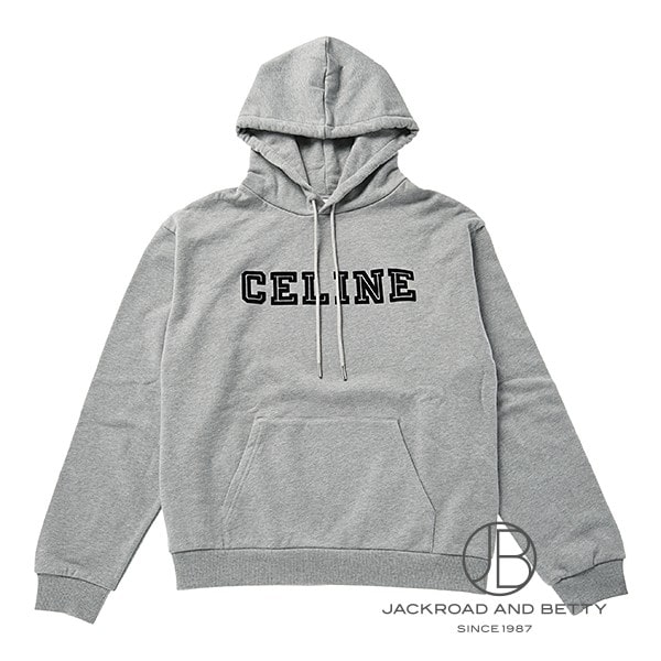 CELINE ルーズ フーディー／コットンフリース S[RY032510Z.08BQ