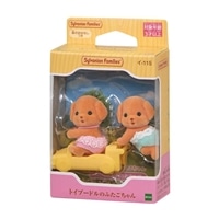 イ-115 シルバニアファミリー トイプードルのふたごちゃん ［CP-SF