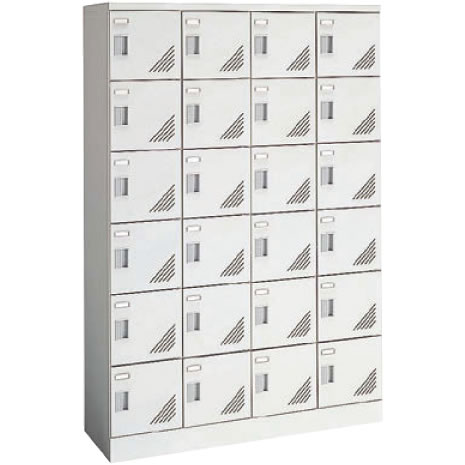 9346YF-Z13 オカムラ シューズロッカー 24人用4列6段の通販【法人