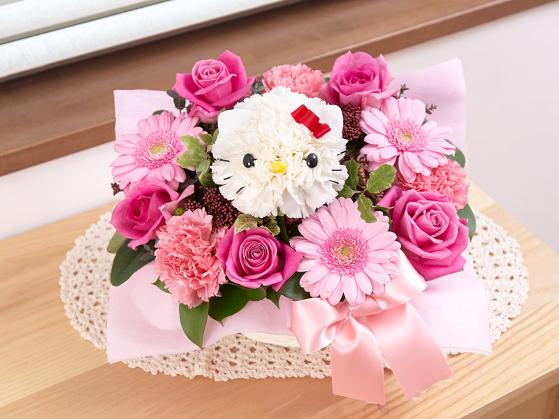 ハローキティのお花屋さん／HELLO KITTYの花、フラワーギフトの通販