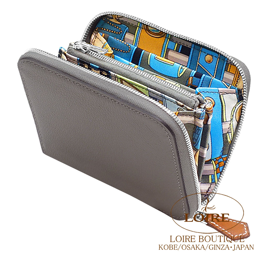 エルメス<br>アザップ シルクイン コンパクト<br>グリメイヤー×グリ