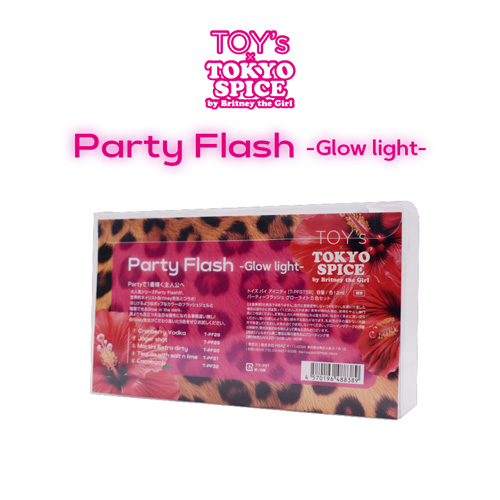 TOY's×INITY | パーティーフラッシュ グローライト 5色セット | ライフ
