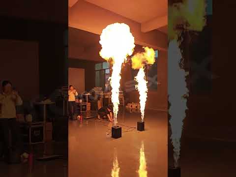 2-Head Stage Flame Machine - H-E02 | MOKA SFX – MOKA SFX