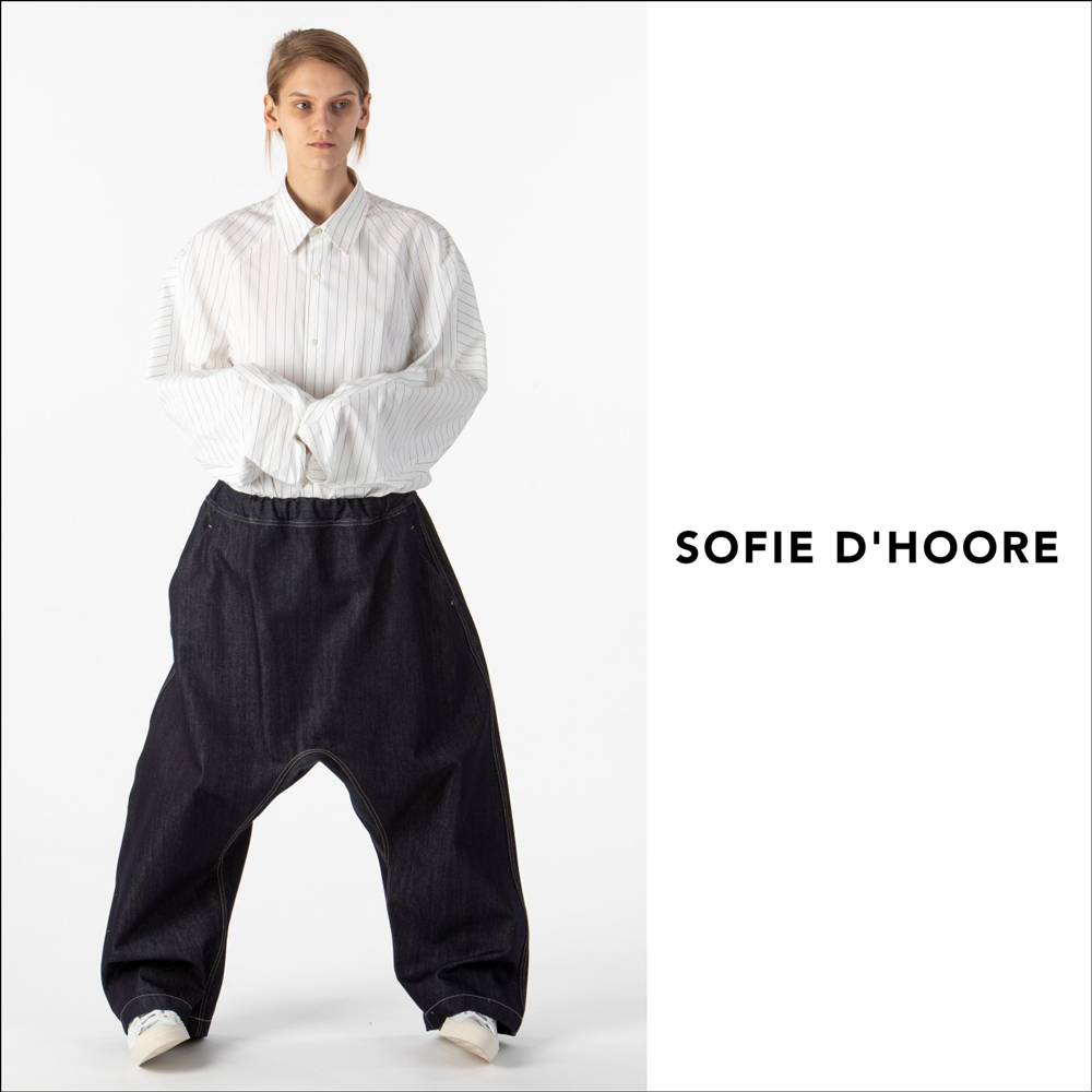 SOFIE D'HOORE / 新作アイテム入荷 “relaxed extra low crotch jeans