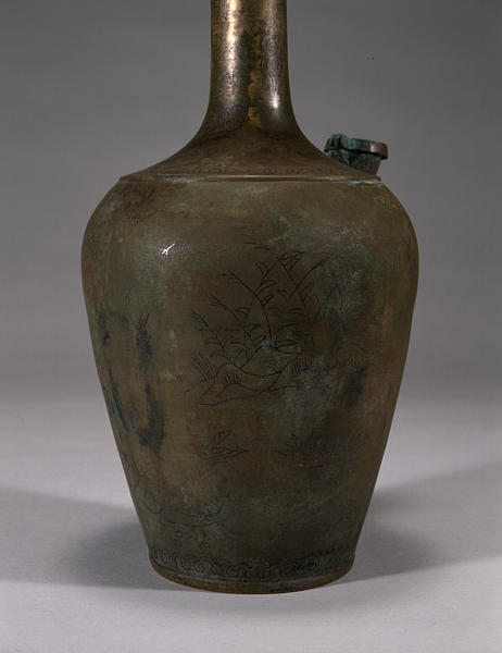 蒲柳水禽文浄瓶 - MIHO MUSEUM