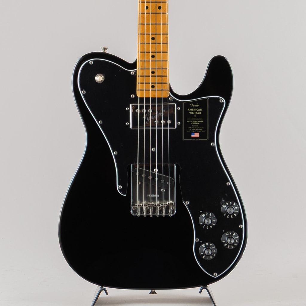 American Vintage II 1977 Telecaster Custom/Black/M【SN:V221001