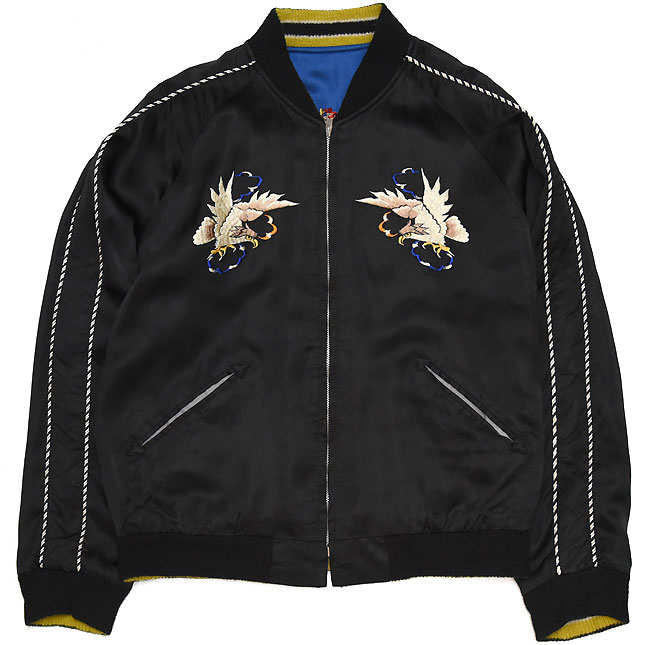 東洋スカジャン・港商SPECIAL EDITION「DRAGON & TIGER×EAGLE」NO-940