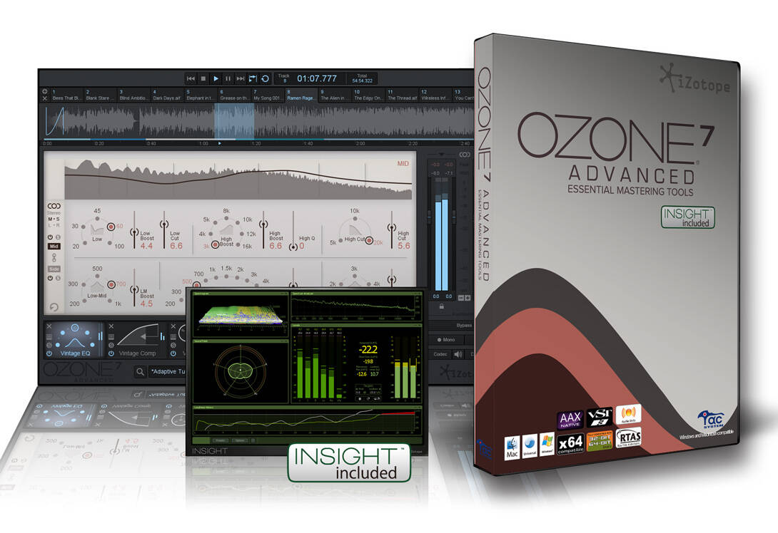 iZotope / OZONE 7 Advanced | Rock oN Company | DTM DAW 音響機器