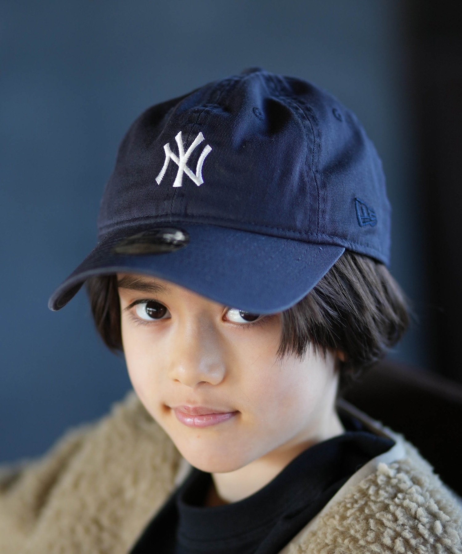 NEW ERA ニューエラ キャップ キッズ ジュニア 子供 ネイビー Youth