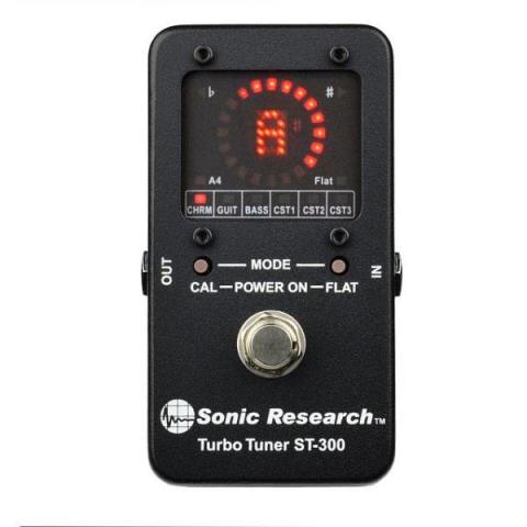 Sonic Research ペダルチューナーTurbo Tuner ST-300新品生産完了品