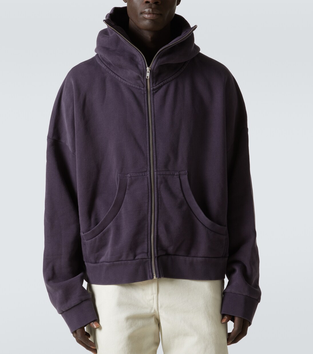 Full Zip hoodie in blue - Entire Studios | Mytheresa