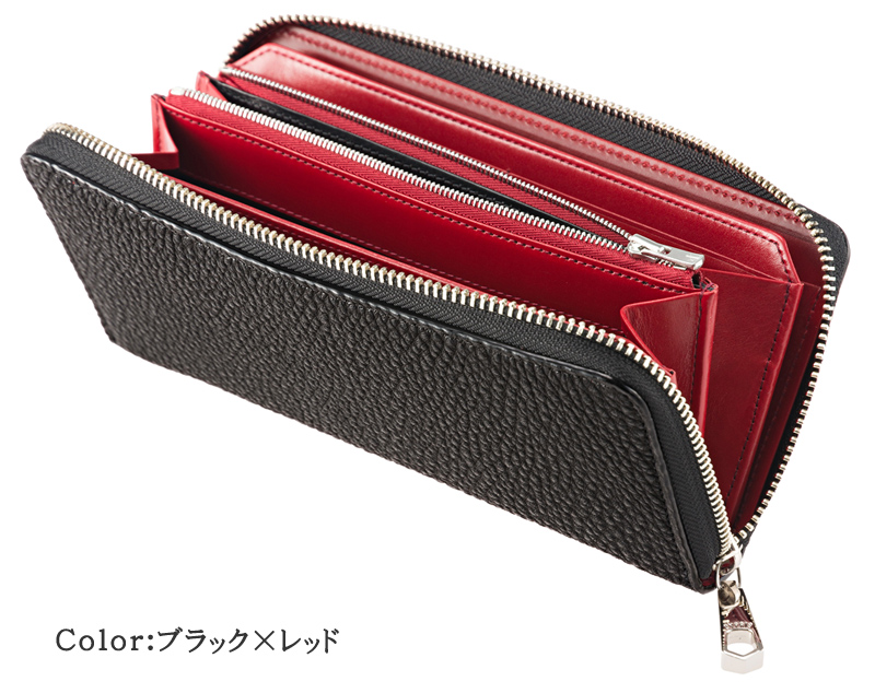 CYPRIS COLLECTION】長財布(3方ラウンドファスナー束入)□極2