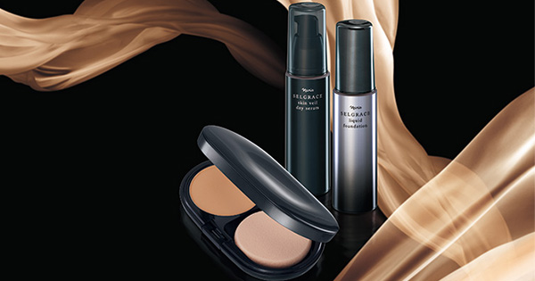 ナリス最高峰の、魅せる上向き印象肌へ。 SELGRACE ベースメイク