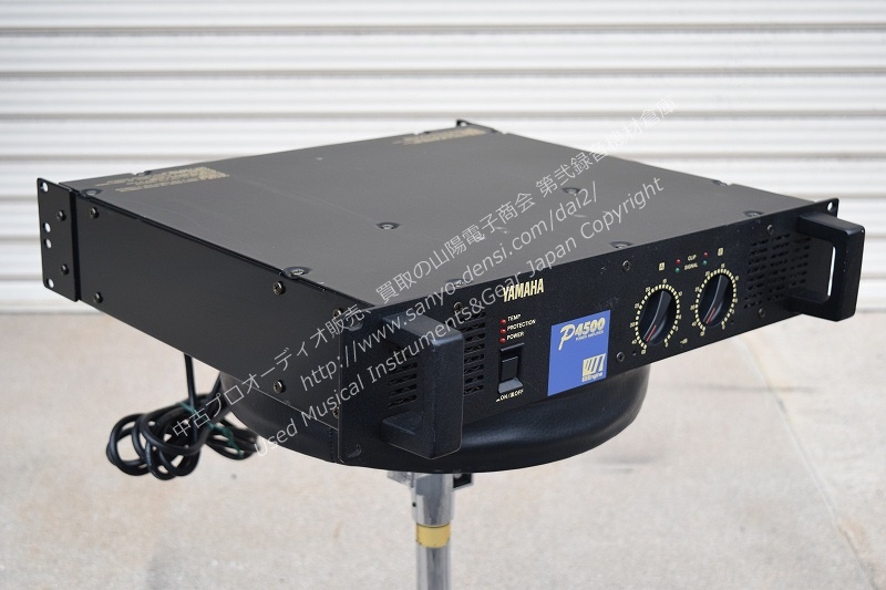 中古音響機材】 YAMAHA P4500 PA/SR パワーアンプ 通信販売