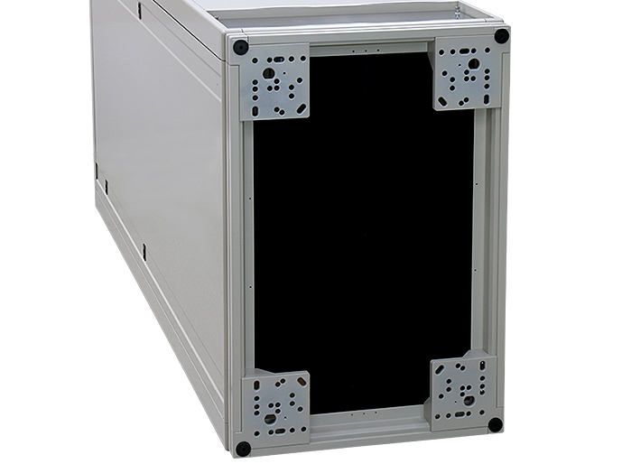 キャビネットラック FDC シリーズ FDC-1250-850W｜19インチラック