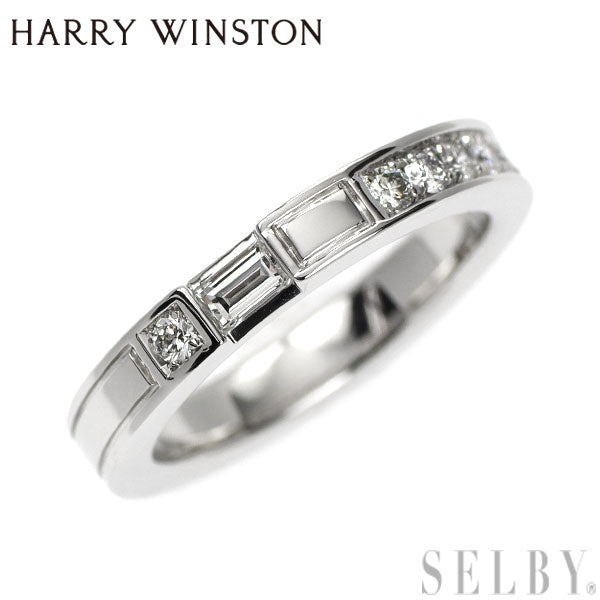 ハリーウィンストン Pt950 ダイヤモンド リング トラフィック