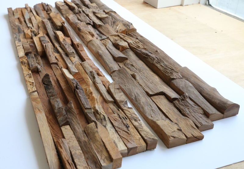 古木タイル 細め | WL-WB003-02-G141 | ウッドパネル・板壁材 | 内装壁