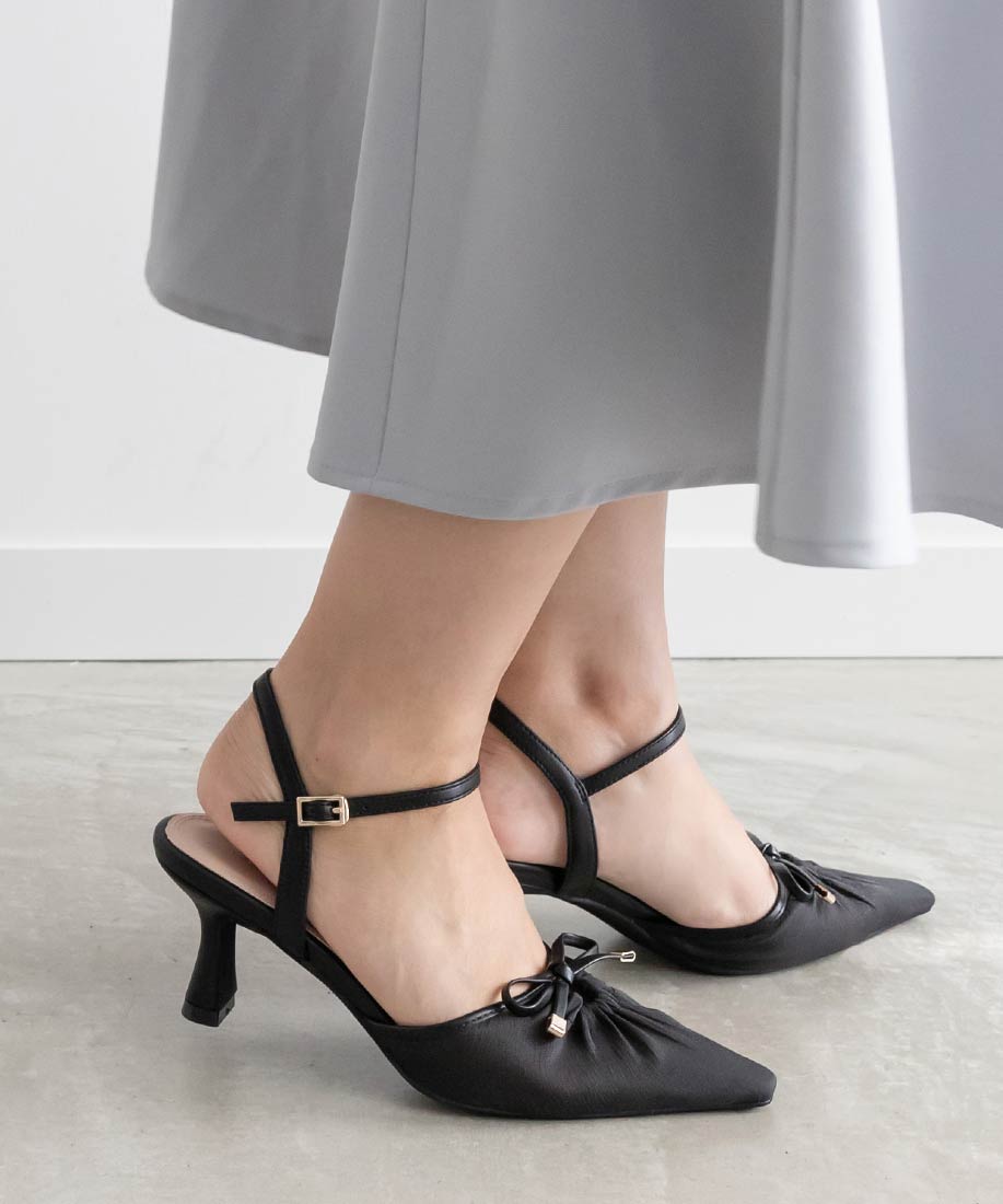 シアーリボンパンプスRANDA公式サイト