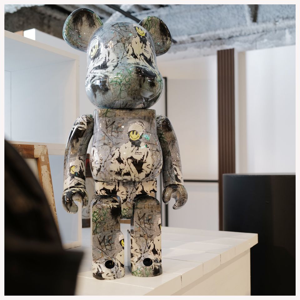 MEDICOM TOY - BE@RBRICK RIOT COP 1000％ | River