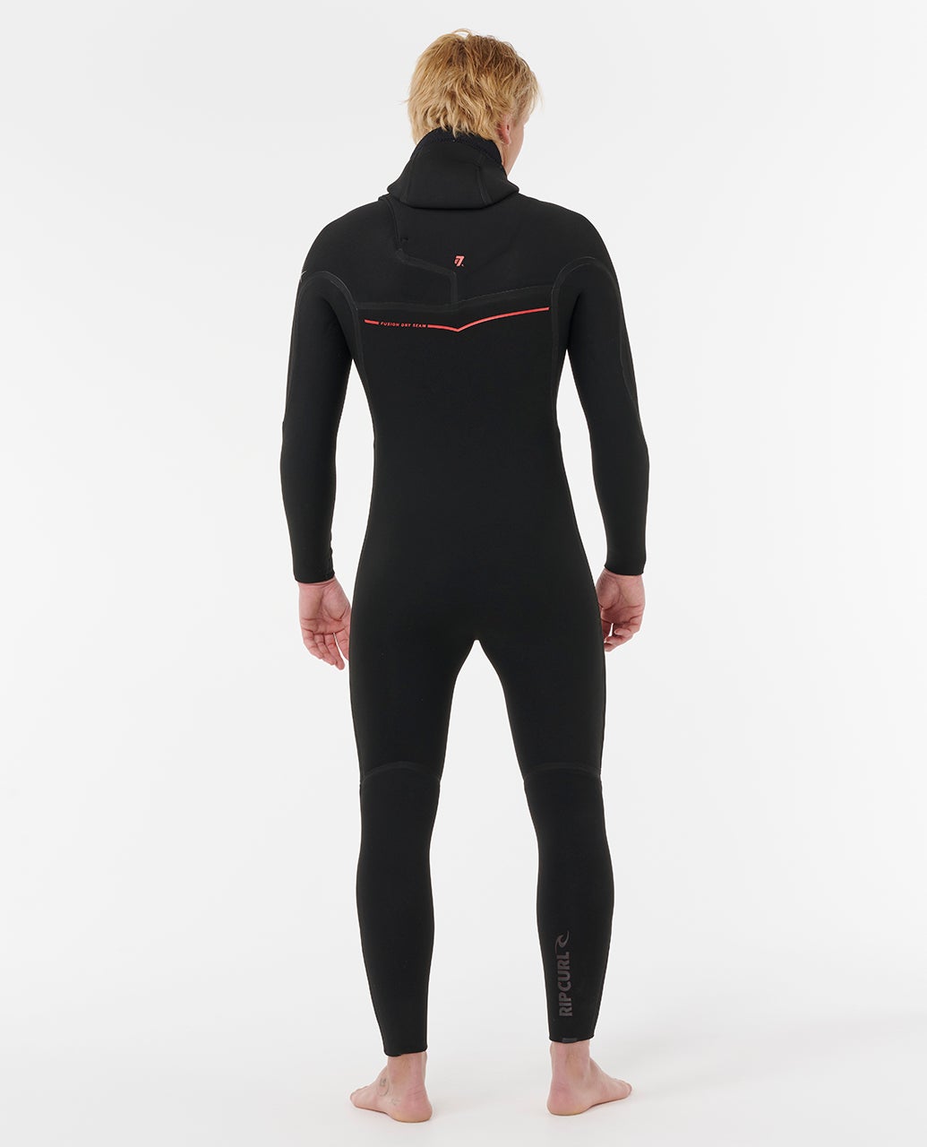 F-Bomb Fusion 4/3 Chest Zip With Hood Fullsuit Wetsuit – Rip Curl