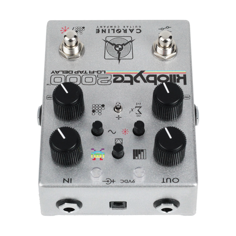 Caroline Kilobyte 2000 Lo-Fi Tap Delay Effect Pedal