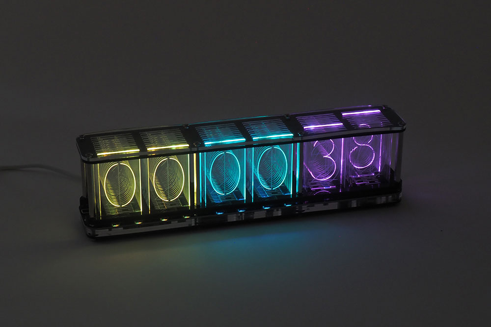 RGB Tube Clock チューブクロック / Uncommon Carry / DETAIL