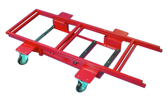 長尺3×6板立掛け運搬台車/M899N-36BR/測定/包装/物流/専門 - 株式会社