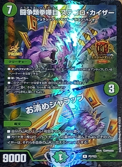 闘争類拳嘩目 ステゴロ・カイザー/お清めシャラップ[GP2024-1st