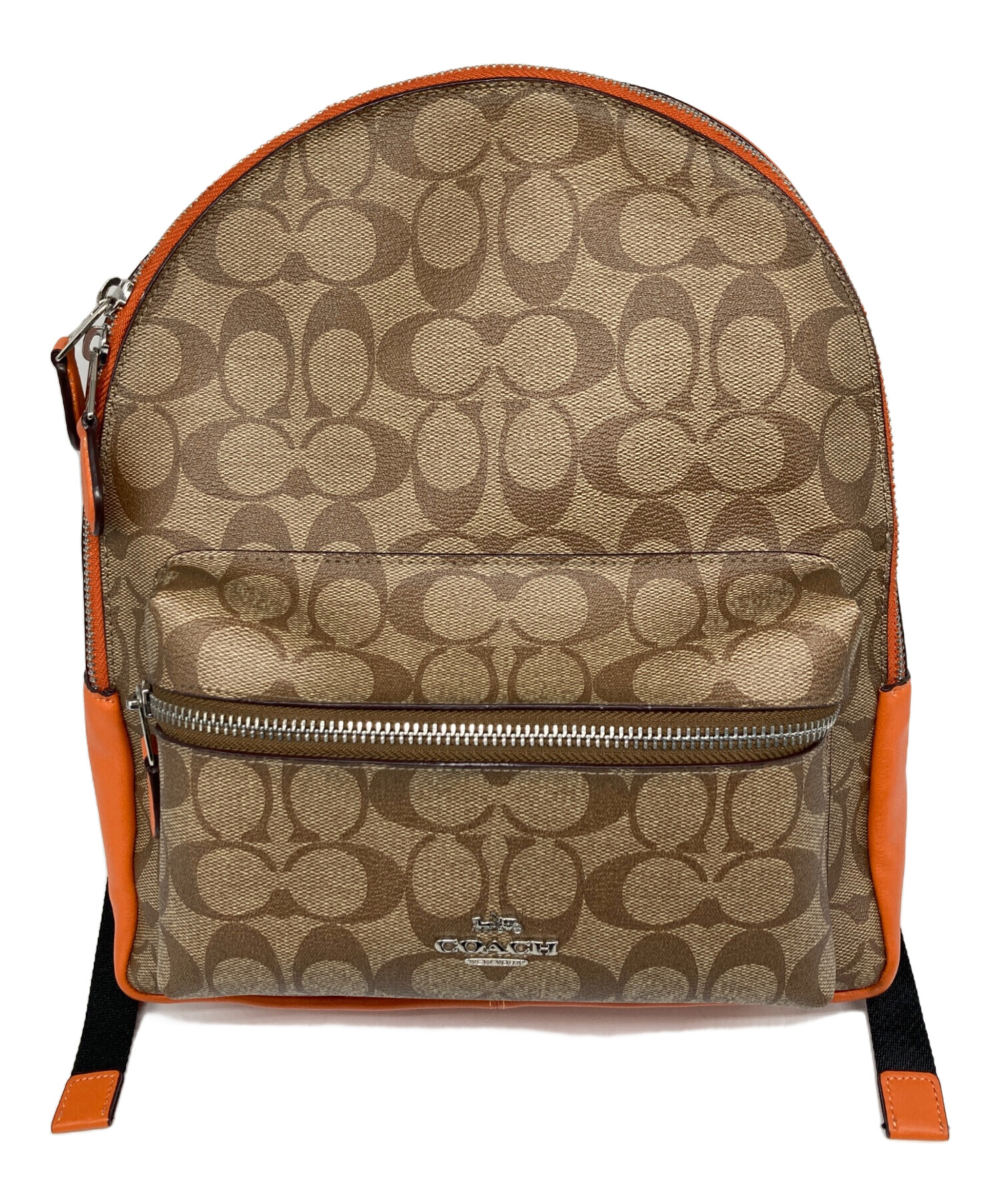 中古・古着通販】COACH (コーチ) チャーリー ミディアム シグネチャー