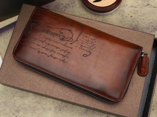 Berluti長財布ラウンドファスナー財布 ベルルッティ財布 Venezia